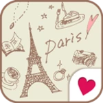 milky paris[homee themepack] android application logo